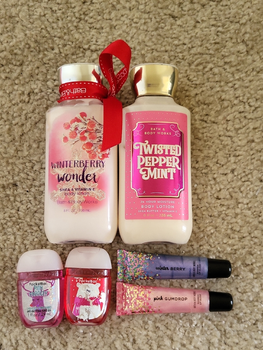 Bath & Body Works Used Christmas Set